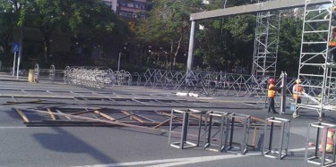 聚焦展覽營銷——辭舊迎新，畢加為深圳羅湖愛國花市搭建
